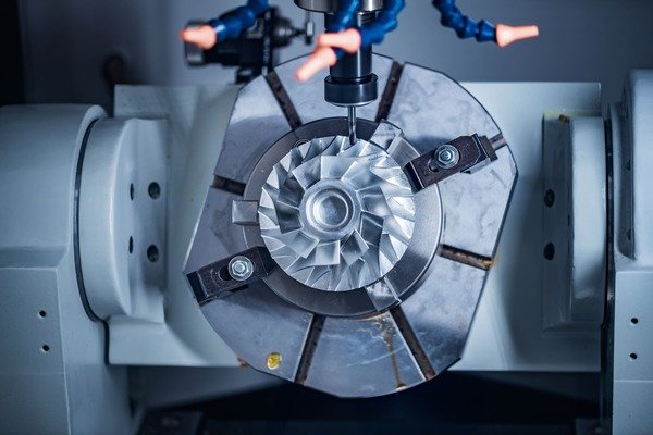 Aluminum alloy impeller processing