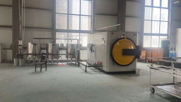 High-temperature-alloy-dewaxing-workshop