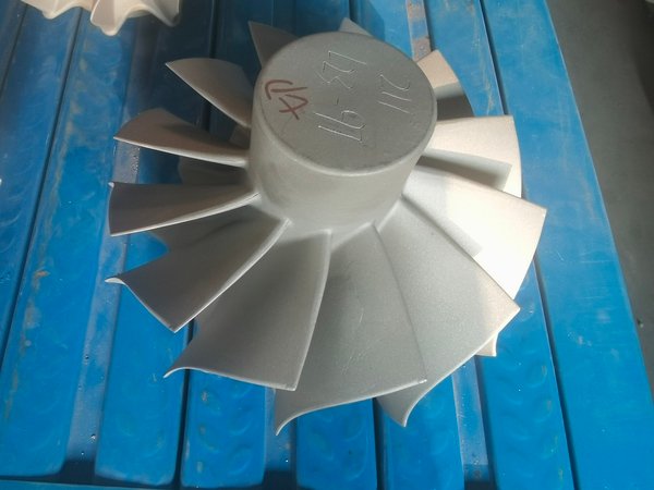 High temperature alloy impeller