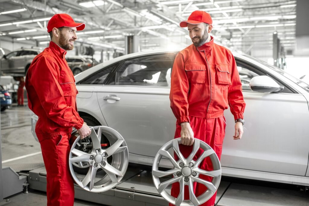 Auto mechanics with alloyed disks