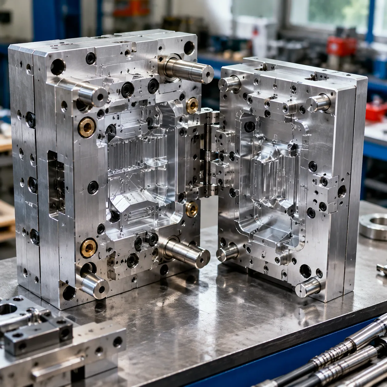High Precision Aluminum Injection Mold for Custom Parts